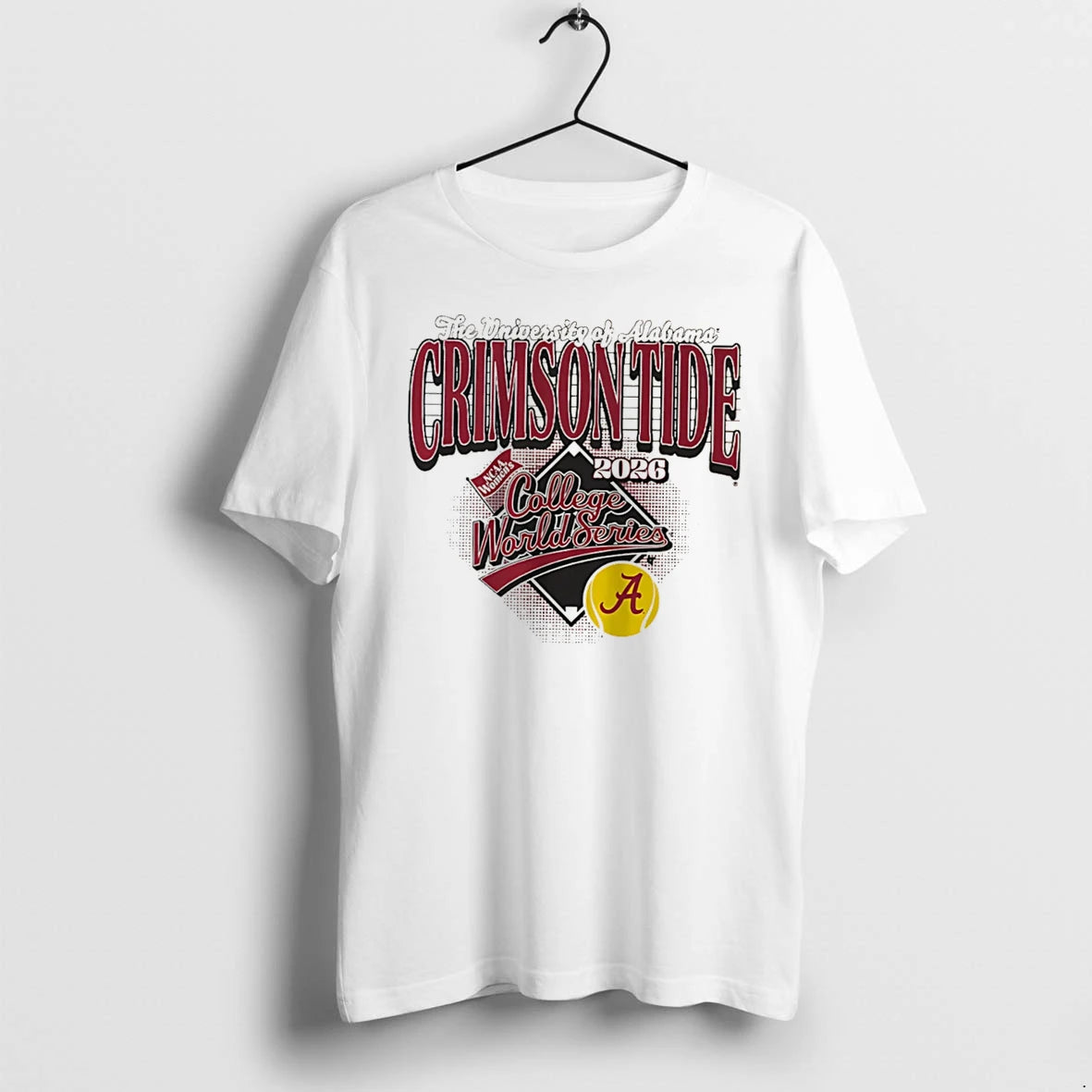 Officials Alabama Softball 2026 Womens College World Series Tee Premium T Shirt