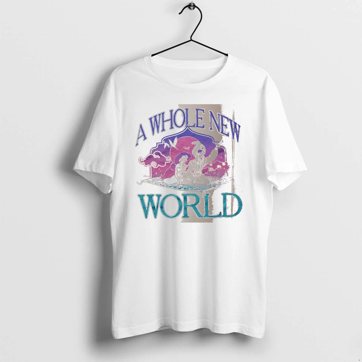 Officials Aladdin A Whole New World White Premium T Shirt