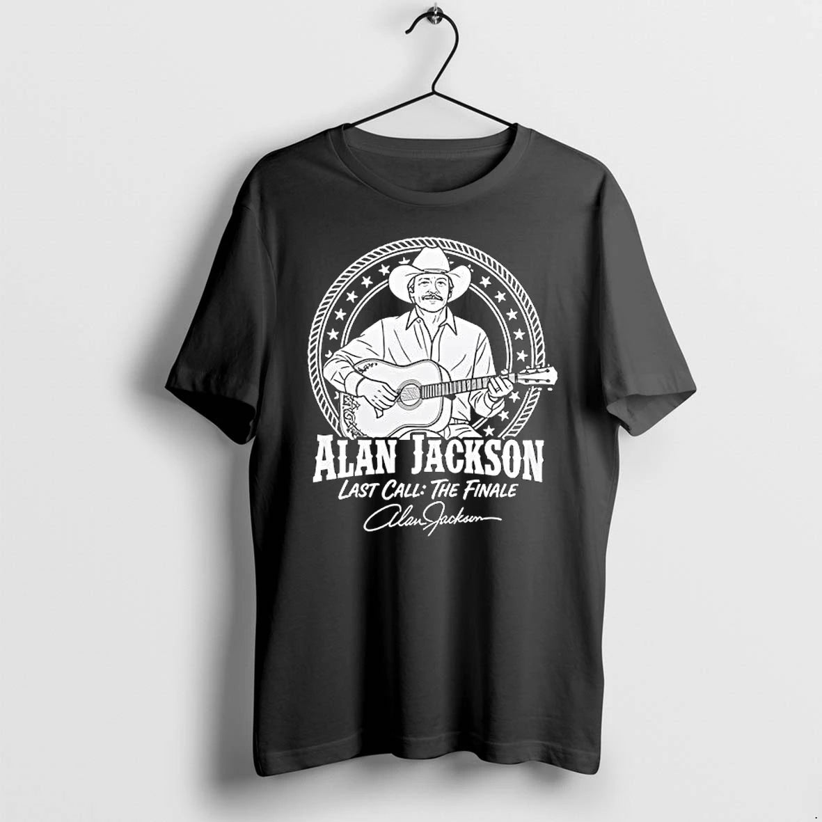 Officials Alan Jackson Last Call The Finale Country Music Premium T Shirt
