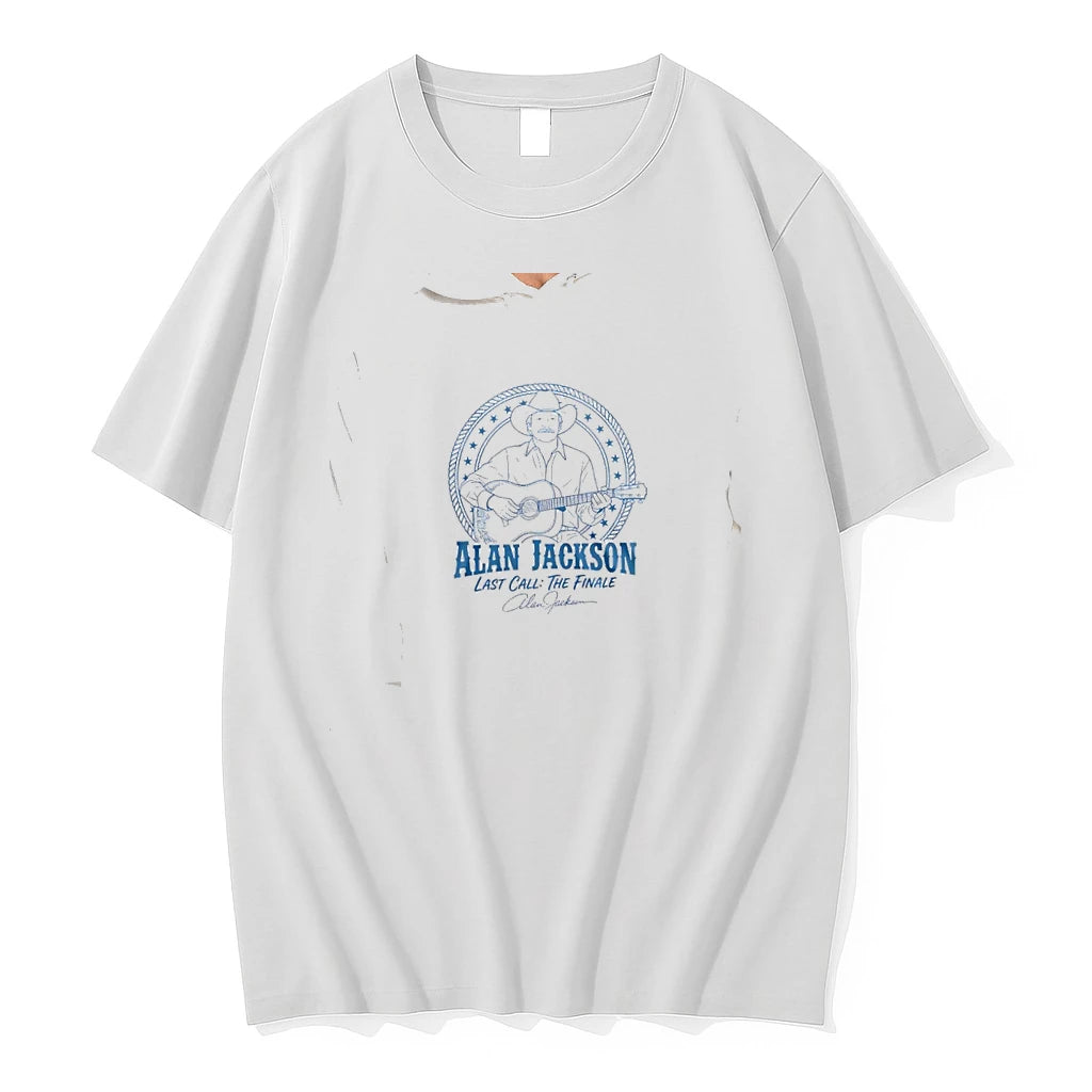 Officials Alan Jackson Last Call The Finale Signature Premium T Shirt