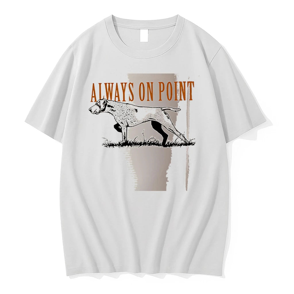 Officials Always On Point German Shorthaired Pointer White Premium T Shirt