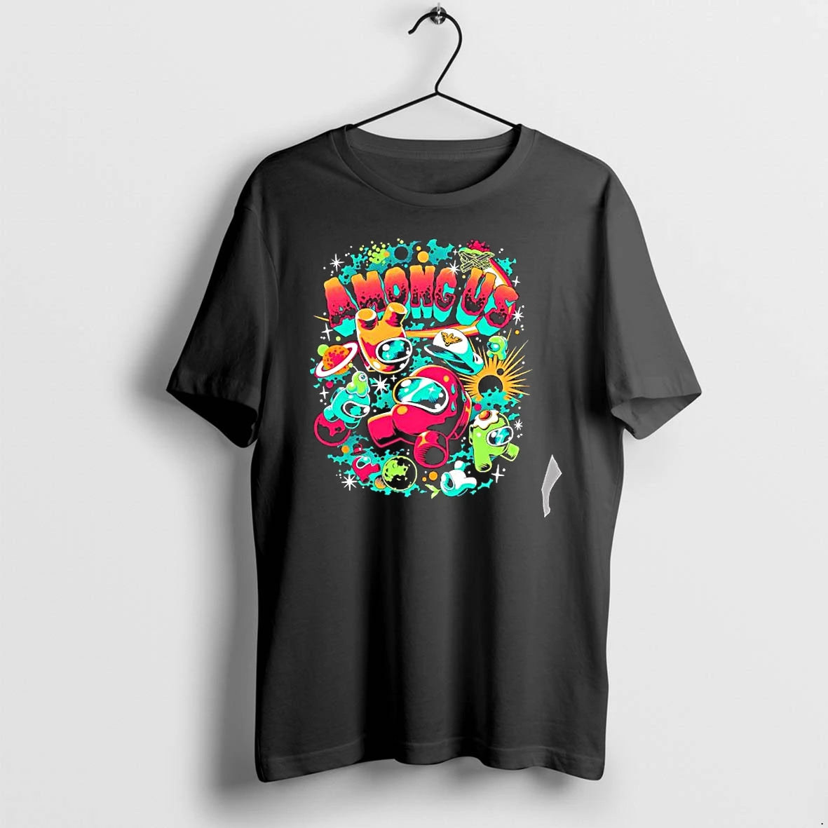 Officials Among Us Characters And Crewmates Space Adventure Gaming Premium T Shirt