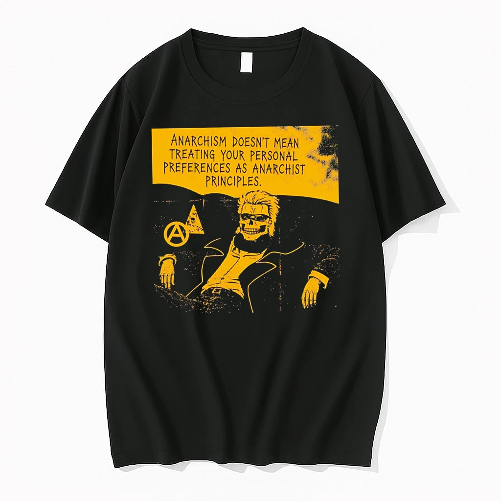 Officials Anarchism Doesnt Mean Treating Your Personal Preferences As Anarchist Principles Premium T Shirt
