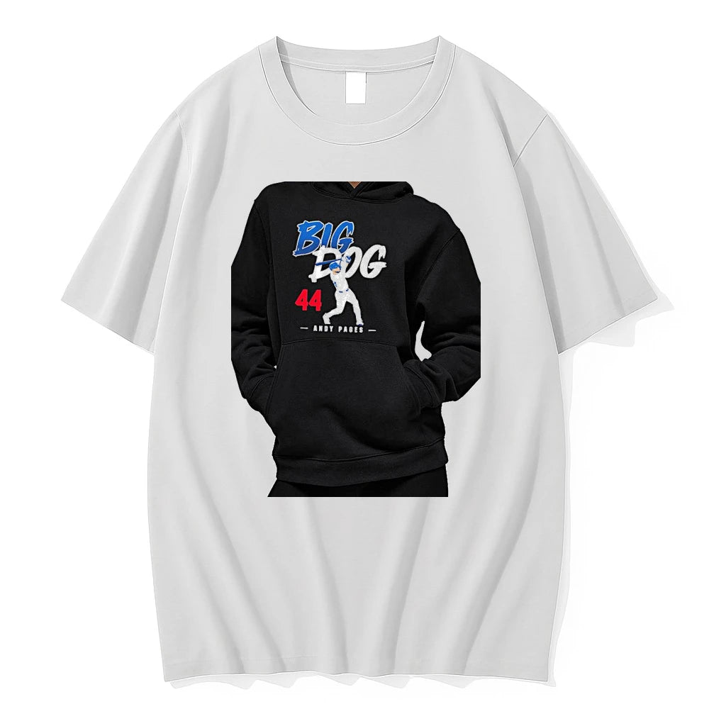 Officials Andy Pages Los Angeles Dodgers Big Dog 44 Premium T Shirt