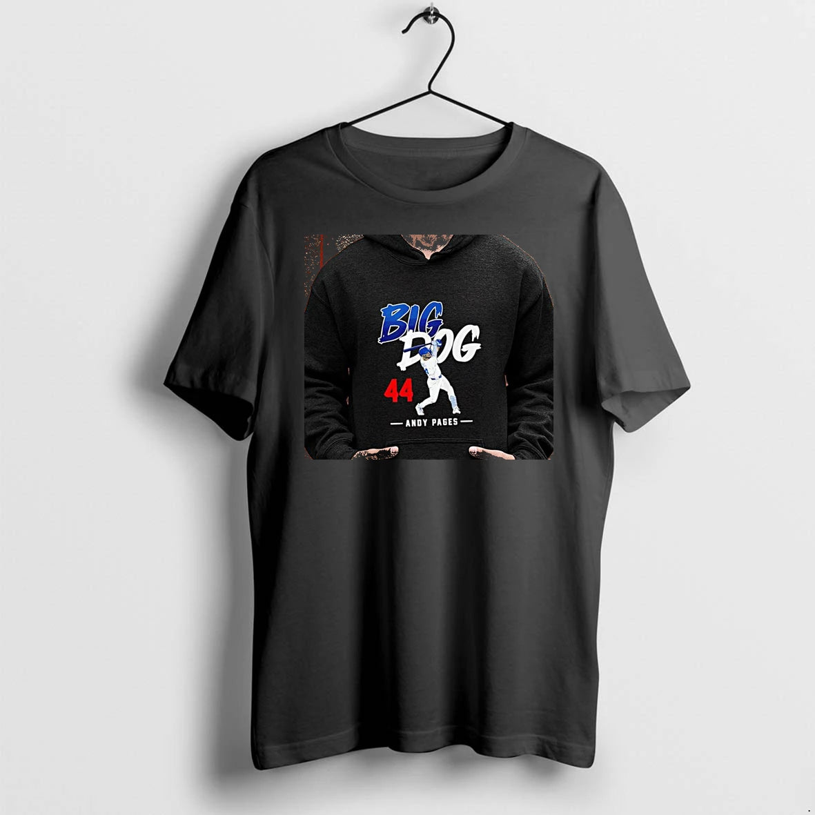Officials Andy Pages Los Angeles Dodgers Mlb Big Dog 44 Premium T Shirt