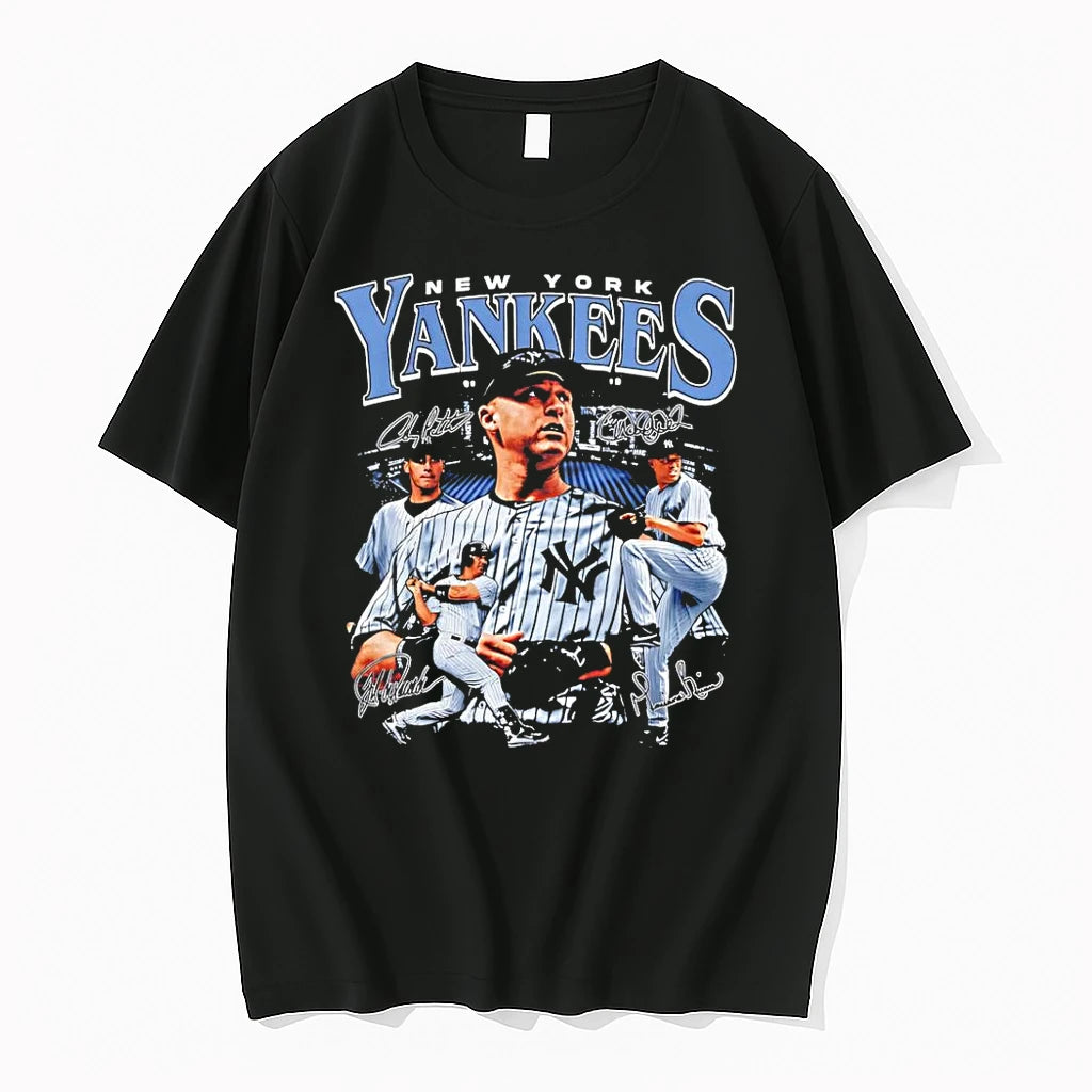 Officials Andy Pettitte Derek Jeter Jorge Posada Mariano Rivera New York Yankees