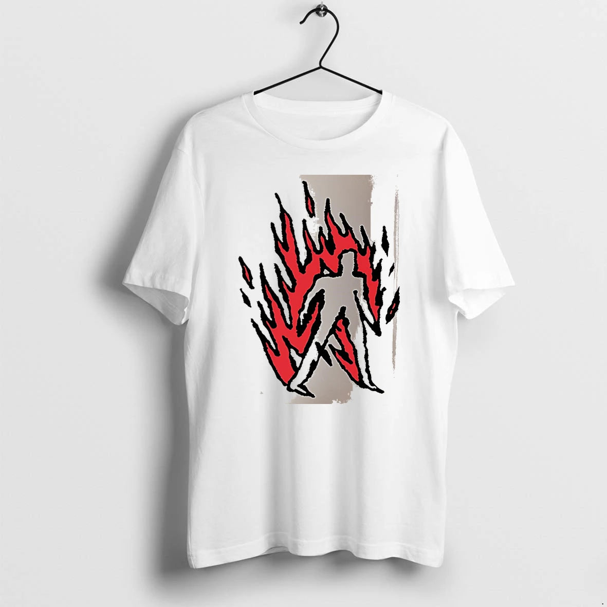 Officials Angel Dut Burning Man White Premium T Shirt