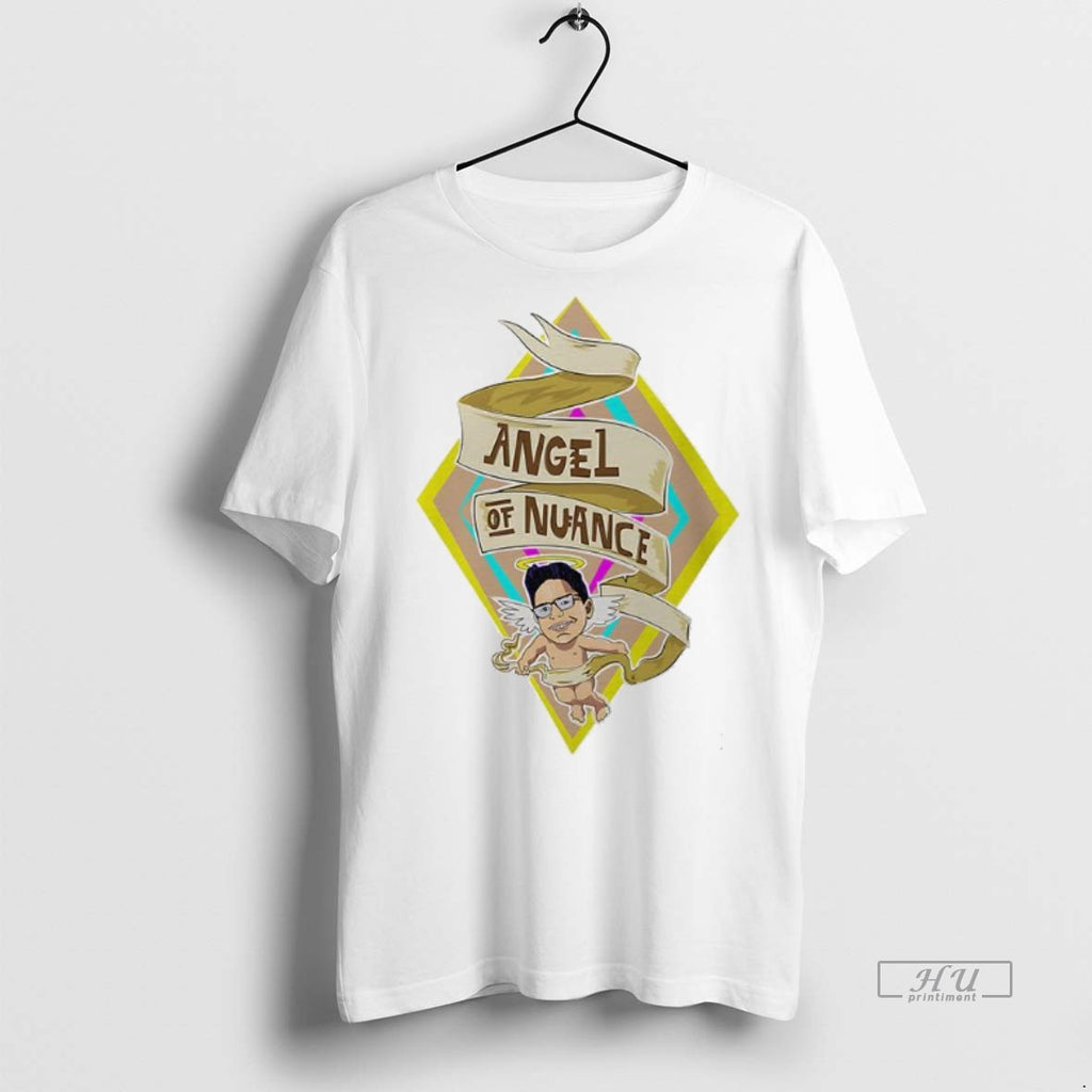 Officials Angel Of Nuance Meme Graphic Tee Shirt Sweater