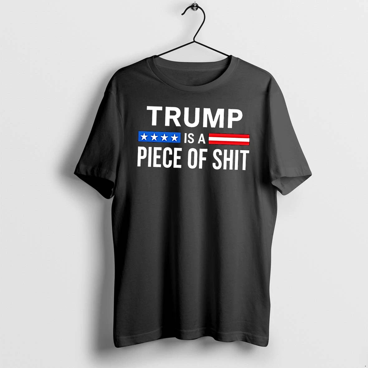 Officials Anti Trump Apparel Trump Is A Piece Of Shit Black Premium T Shirt