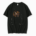 Officials Archaeopteryx Bird Autumn Leaves Acorns Just Vibing Nature Paleontology Premium T Shirt