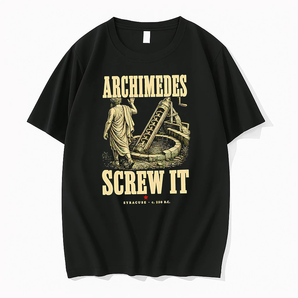 Officials Archimedes Screw It Syracuse C 250 Bc Premium T Shirt