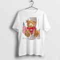Officials Arkansas Razorbacks Infant All American Teddi White Premium T Shirt