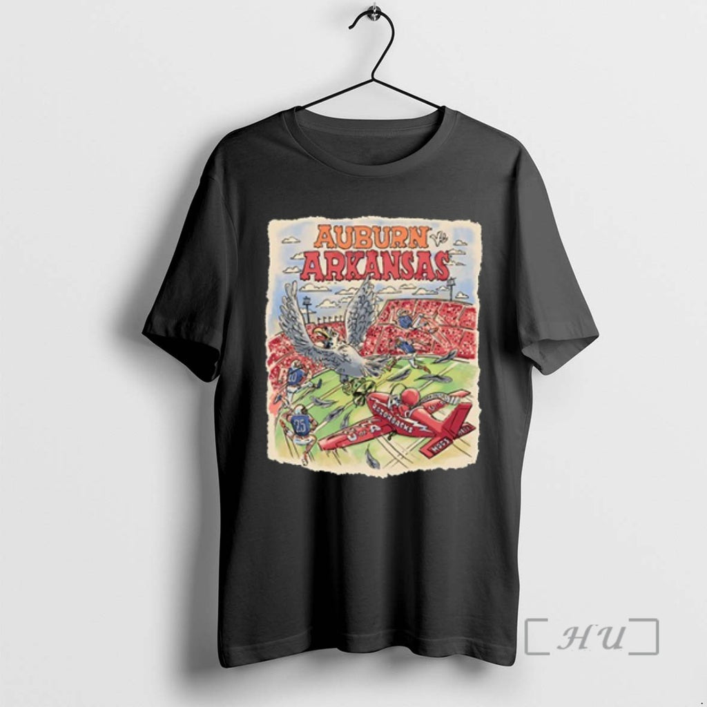 Officials Arkansas Vs Auburn Game Day 2025 T Shirt Sweater