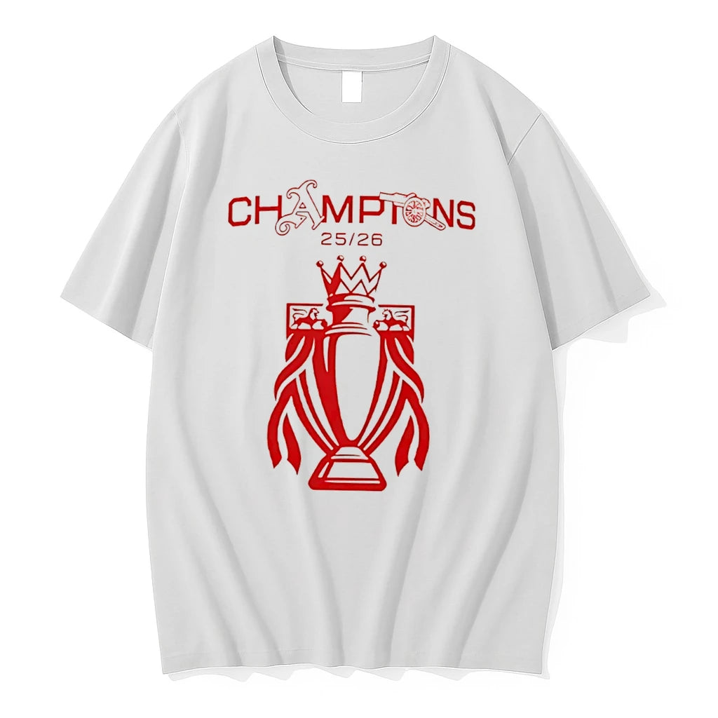 Officials Arsenal Premier League Champions 25 26 Tee Premium T Shirt