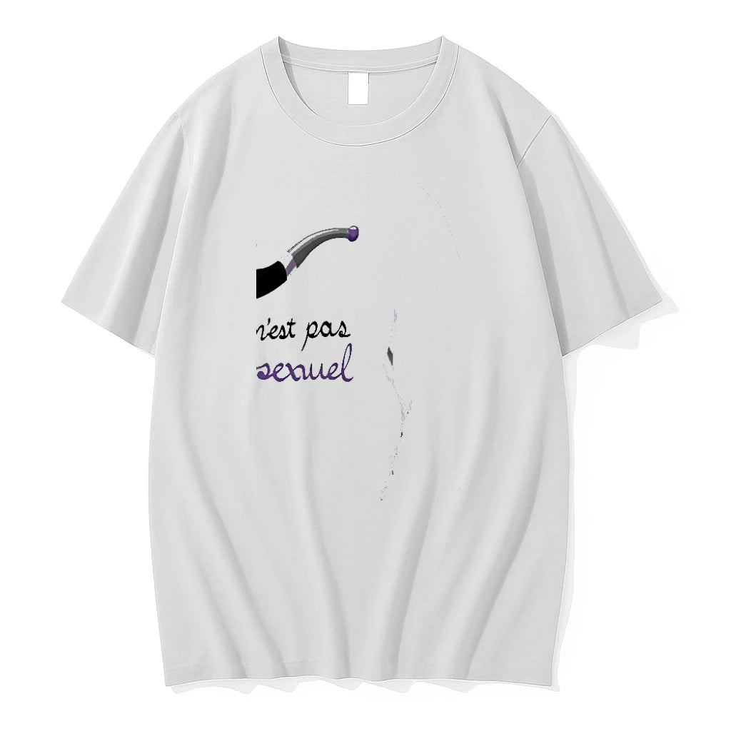Officials Asexual Pride Rene Magritte Ceci N Est Pas Allosexuel Premium T Shirt