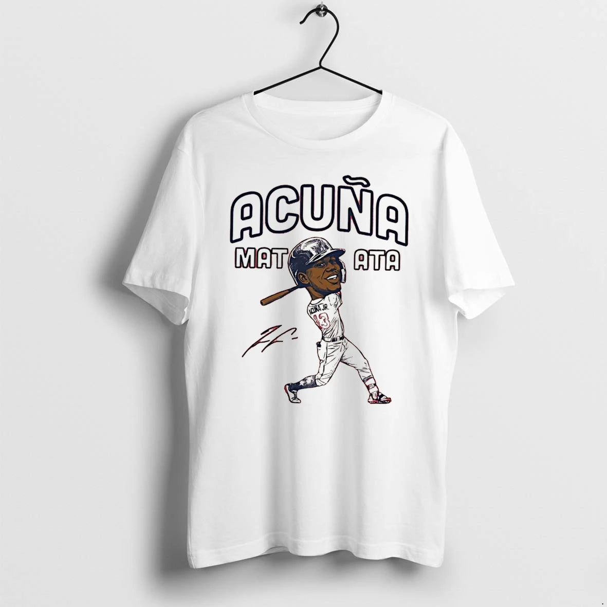 Officials Atlanta Braves Major League Baseball Ronald Acuna Matata Tee Premium T Shirt
