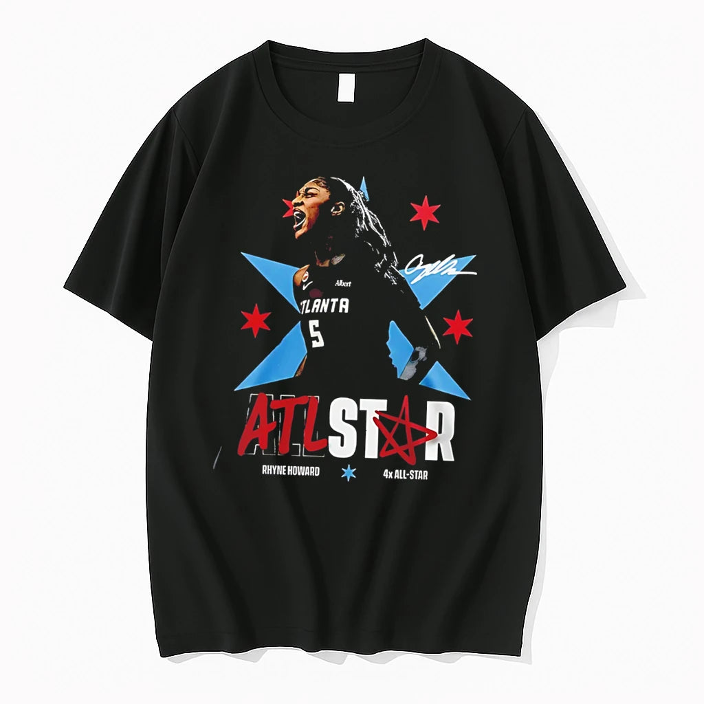 Officials Atlanta Dream Rhyne Howard Number 5 Player Tee Premium T Shirt
