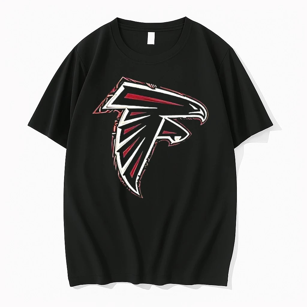 Officials Atlanta Falcons Runs In My Blood Mascot Skeleton Black Mens Premium T Shirt