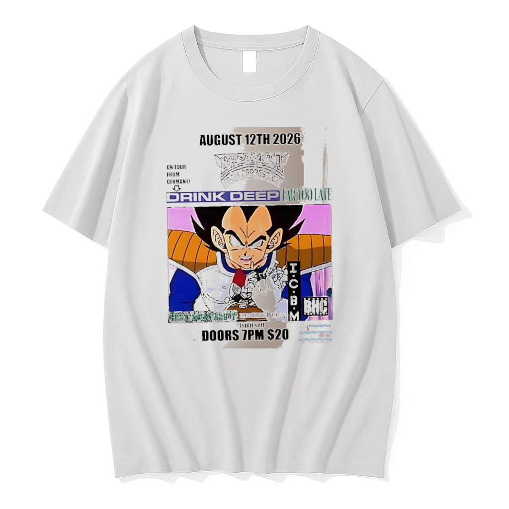 Officials August 12th 2026 Breakout From Oppression Drink Deep Far Vegeta White