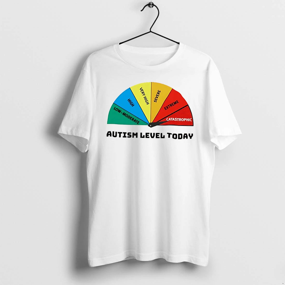 Officials Autism Level Today Gauge Neurodiversity Tee Premium T Shirt