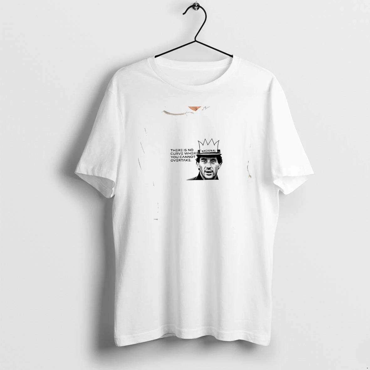 Officials Ayrton Senna There Is No Curve Where You Cannot Overtake Premium T Shirt