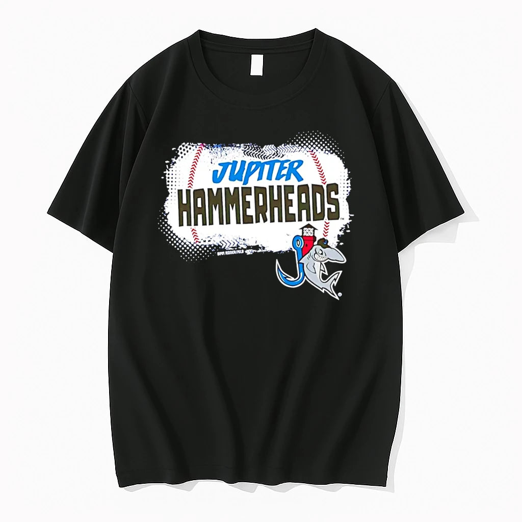Officials Bimm Ridder Mlb Jupiter Hammerheads Baseball Black Premium T Shirt