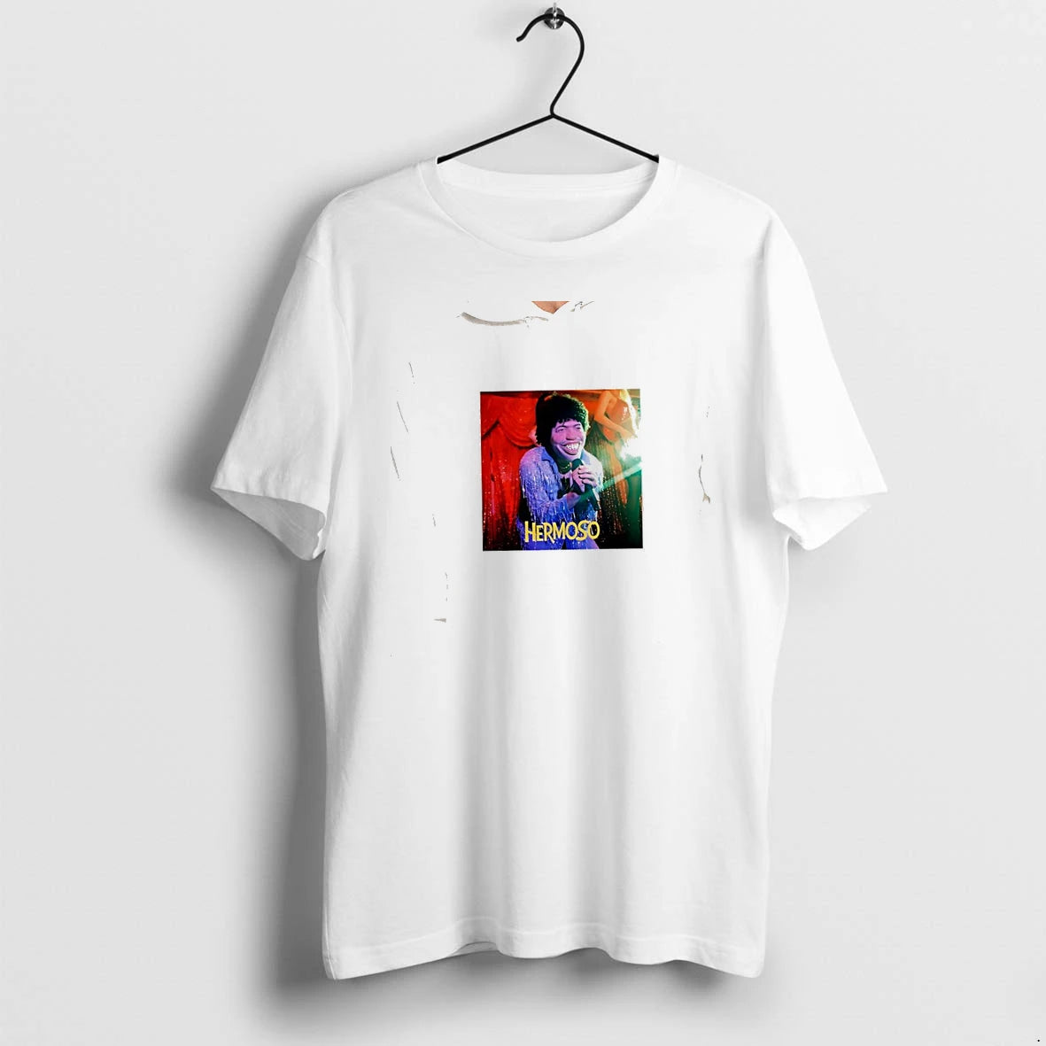 Officials Bad Bunny Hermoso Caricature Celebrity Pop Star Music Icon Singer Premium T Shirt