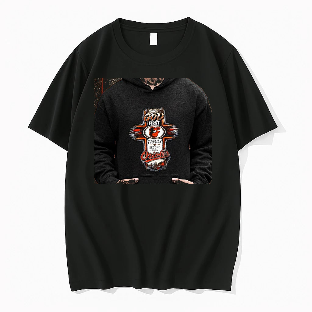 Officials Baltimore Orioles God First Family Second Then Orioles Cross Skyline Christian