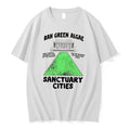 Officials Ban Green Algae Sanctuary Cities Reflecting Pools Political Tee Premium T Shirt