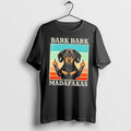 Officials Bark Bark Madafakas Middle Finger Dog Funny Tee Premium T Shirt