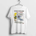 Officials Bart Simpson Hundred Years War 1337 1453 Operation Speedy Resolution Tee