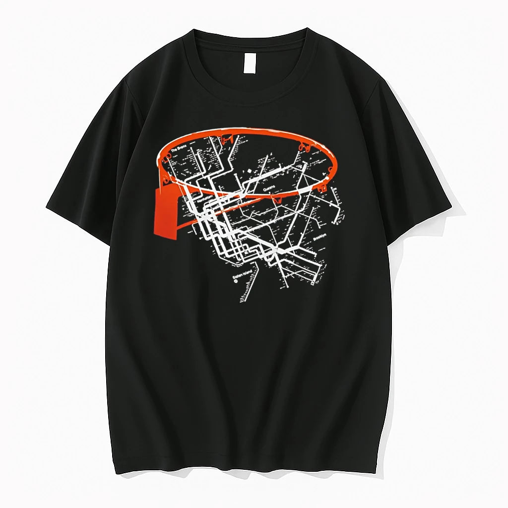Officials Basketball Rim Design 2026 Tee Premium T Shirt