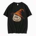 Officials Beanie Cat Wizard Cartoon Tee Premium T Shirt