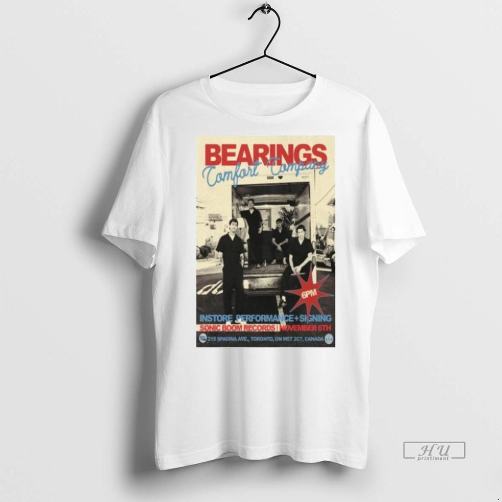 Officials Bearings Toronto On November 6 2025 Concert Graphic Tee Shirt Sweater