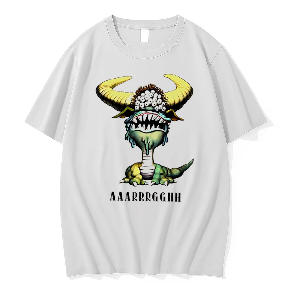 Officials Beholder Monster Dungeons And Dragons Aaarrrgghh Tee Premium T Shirt