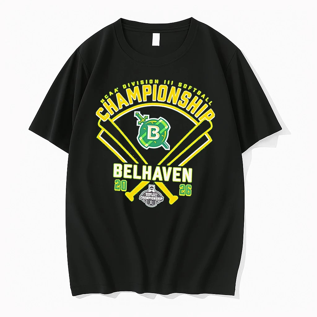 Officials Belhaven Softball Ncaa Division Ii Softball Championship 2026 Tee Premium T Shirt