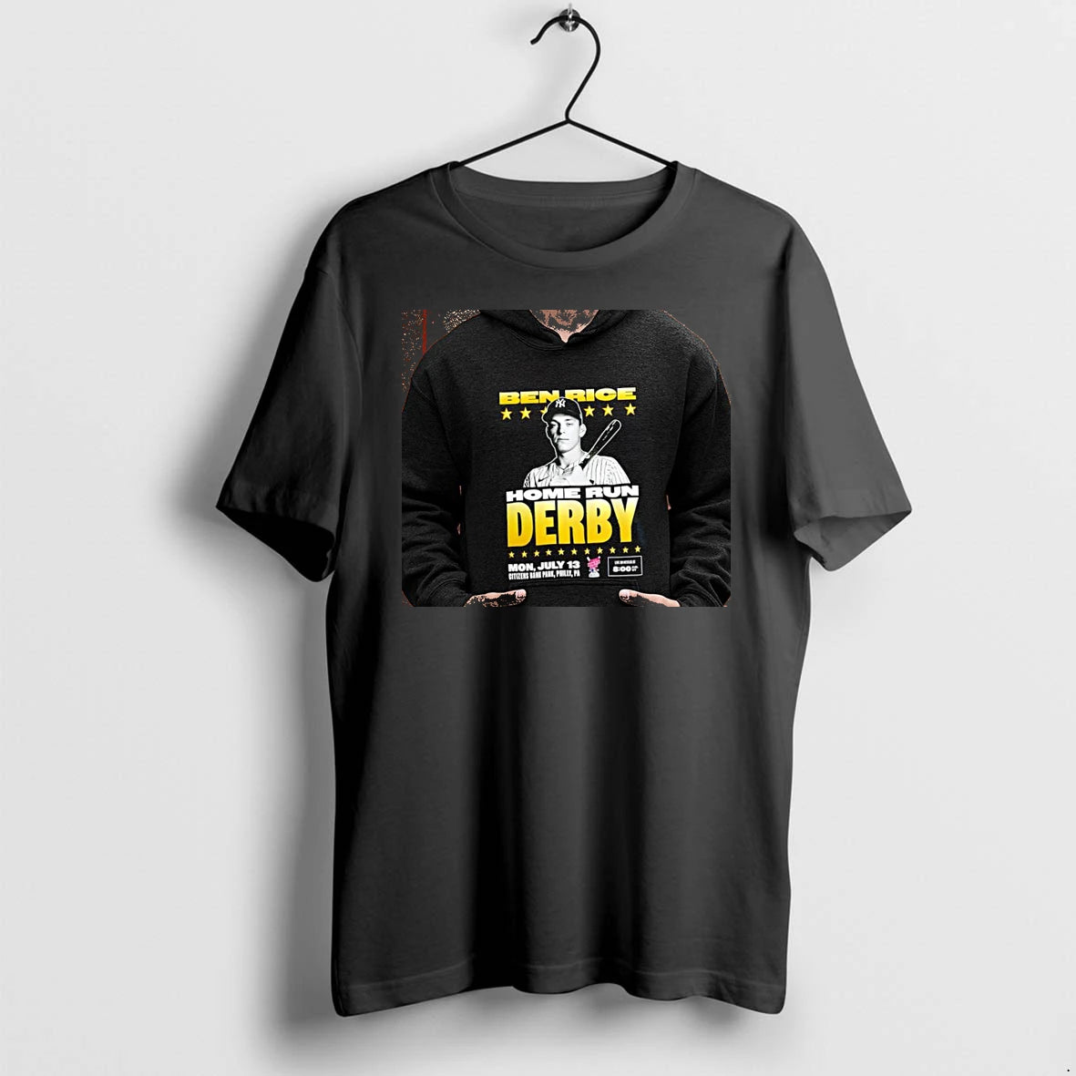 Officials Ben Rice New York Yankees 2026 Home Run Derby Premium T Shirt