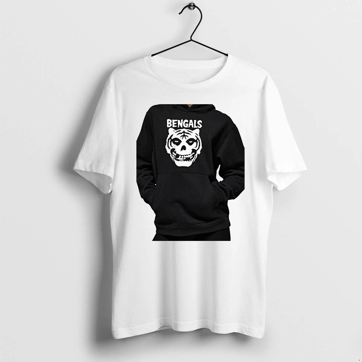 Officials Bengals Skull Logo Premium T Shirt