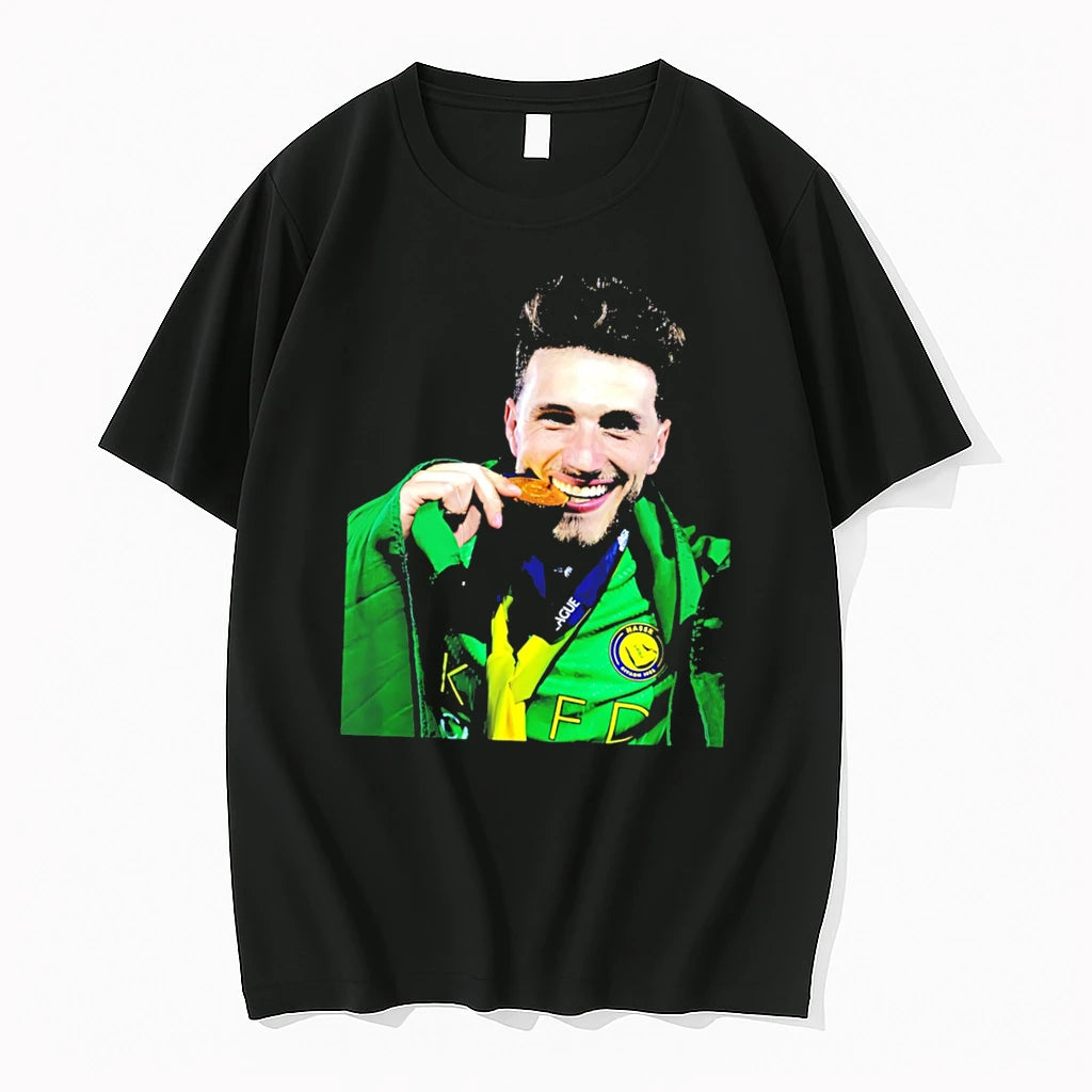 Officials Bento Al Nassr 2025%ce%b3co26 Saudi Pro League Champions Tee Premium T Shirt