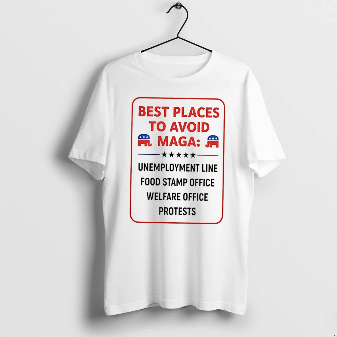 Officials Best Places To Avoid Maga Tee Premium T Shirt