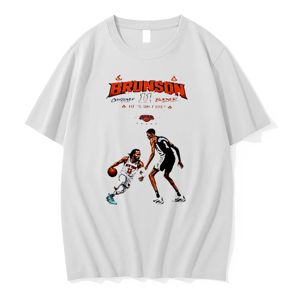 Officials Big Body Brunson Crossover Burner Ny Knicks 2026 Nba Champions Tee