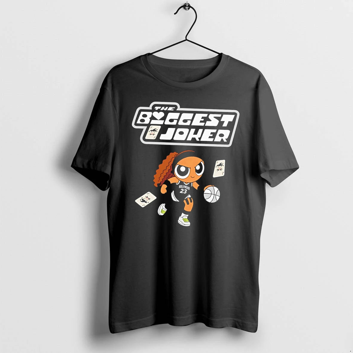 Officials Biggest Joker Aja Wilson Las Vegas Aces Caricature Tee Premium T Shirt