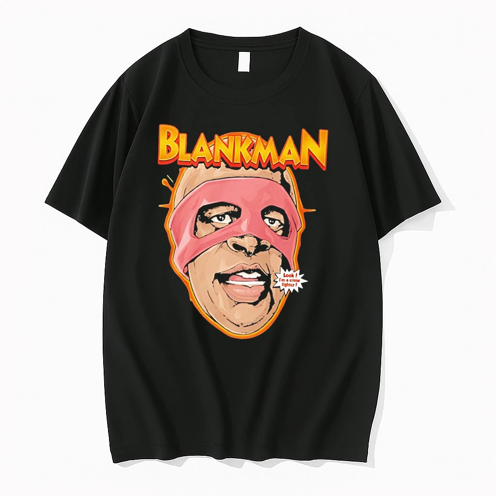 Officials Blankman Crime Fighter Mask Tee Premium T Shirt