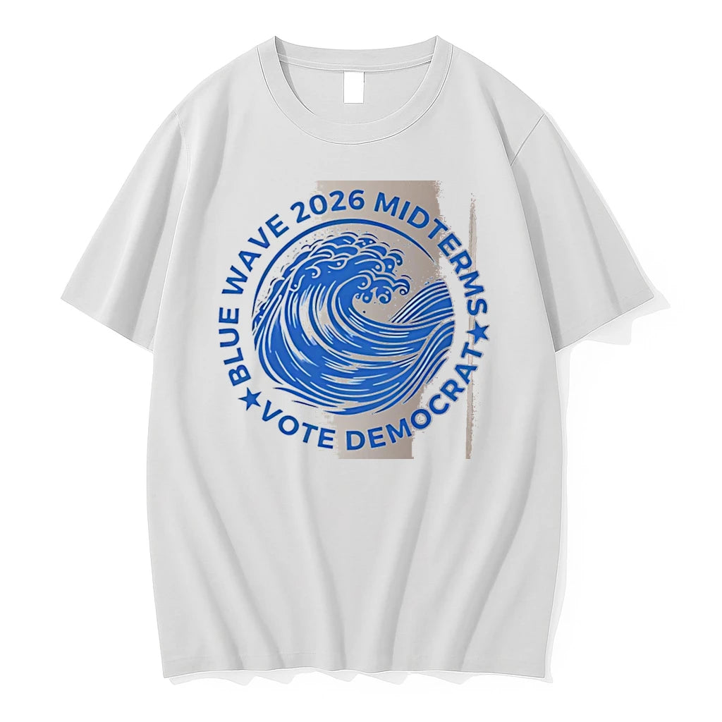 Officials Blue Wave 2026 Midterms Vote Democrat White Premium T Shirt