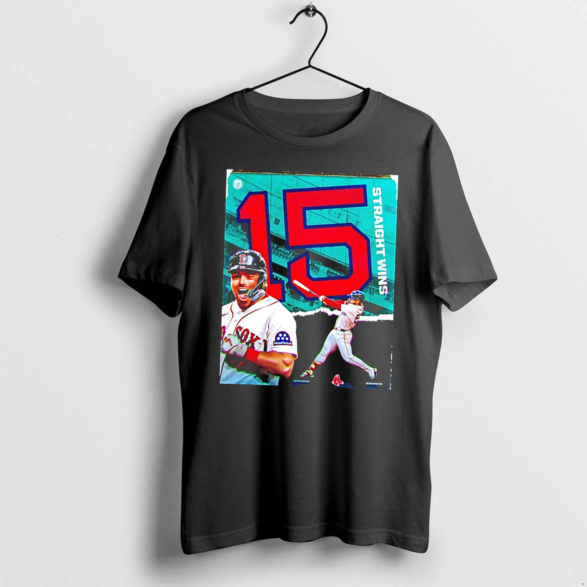 Officials Boston Red Sox 15 Straight Wins Collage Tee Premium T Shirt