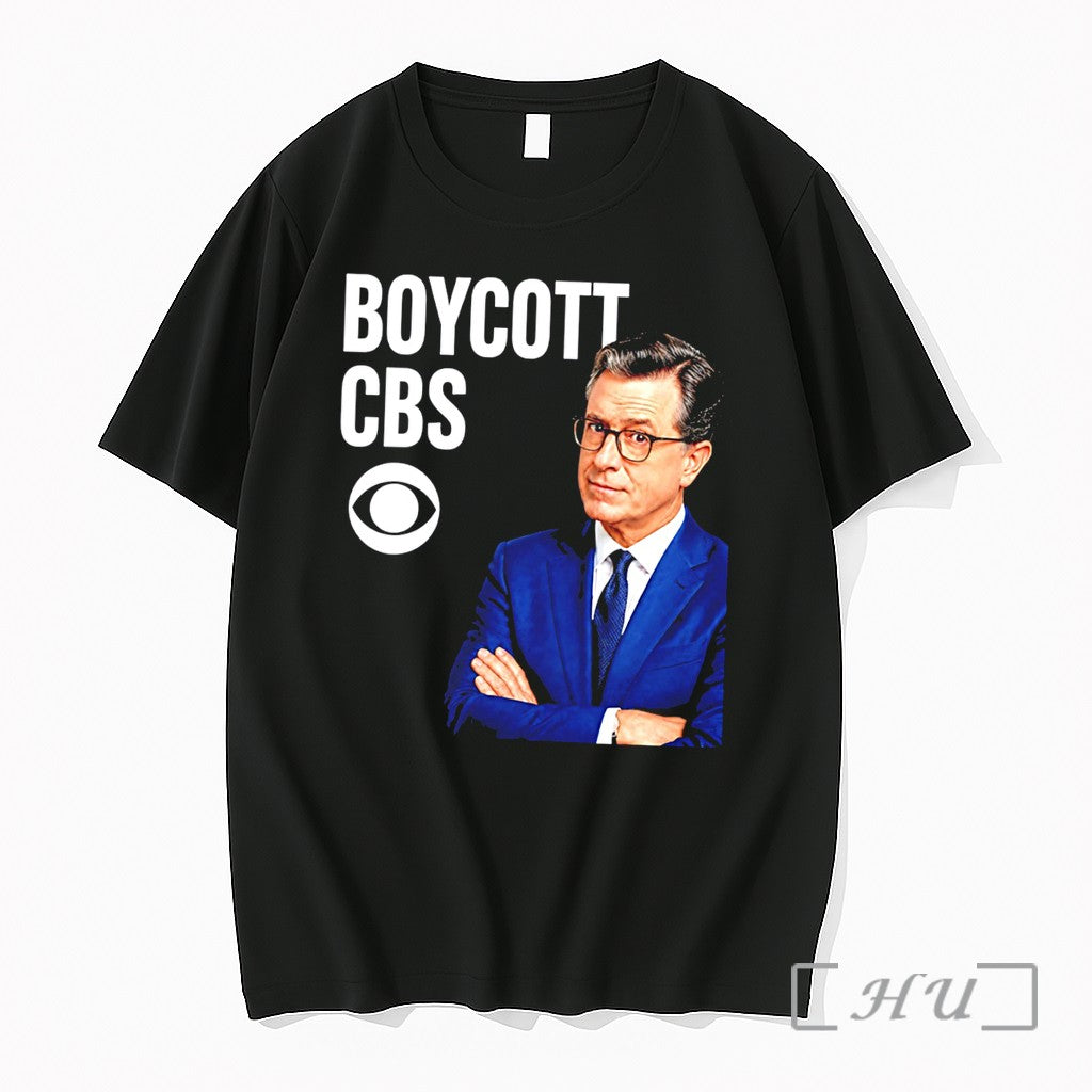 Officials Boycott Of Cbs Graphic Tee Premium T Shirts Sweater Hoodie Jpg