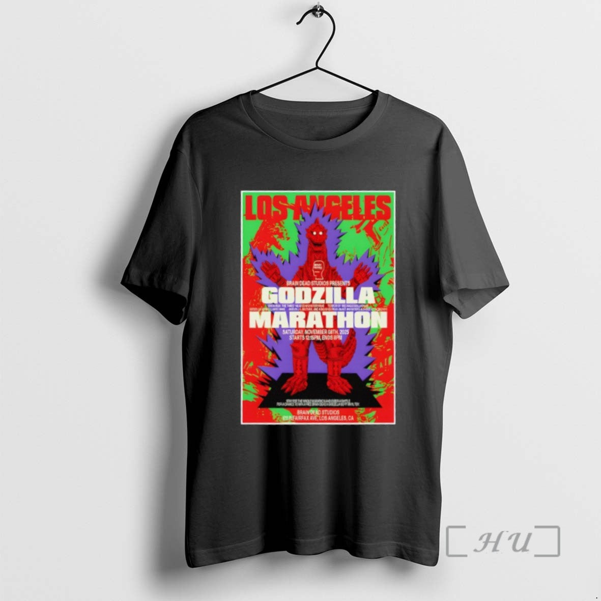 Officials Brain Dead Godzilla Day November 8 2025 Los Angeles Ca T Shirt Sweater