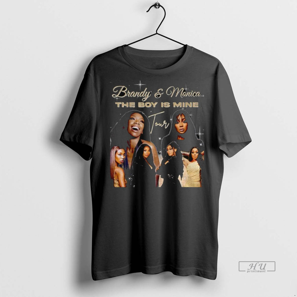 Officials Brandy And Monica Tour The Boy Is Mine Concert Tee Shirt Sweater