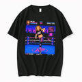 Officials Bret Hart Retromania Wrestling 16 Bit Style Tee Premium T Shirt