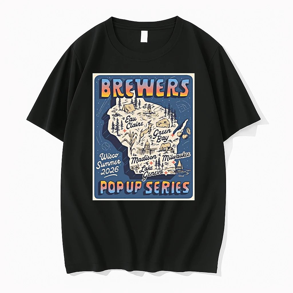 Officials Brewers Wisco Summer Pop Up Series 2026 1 Premium T Shirt